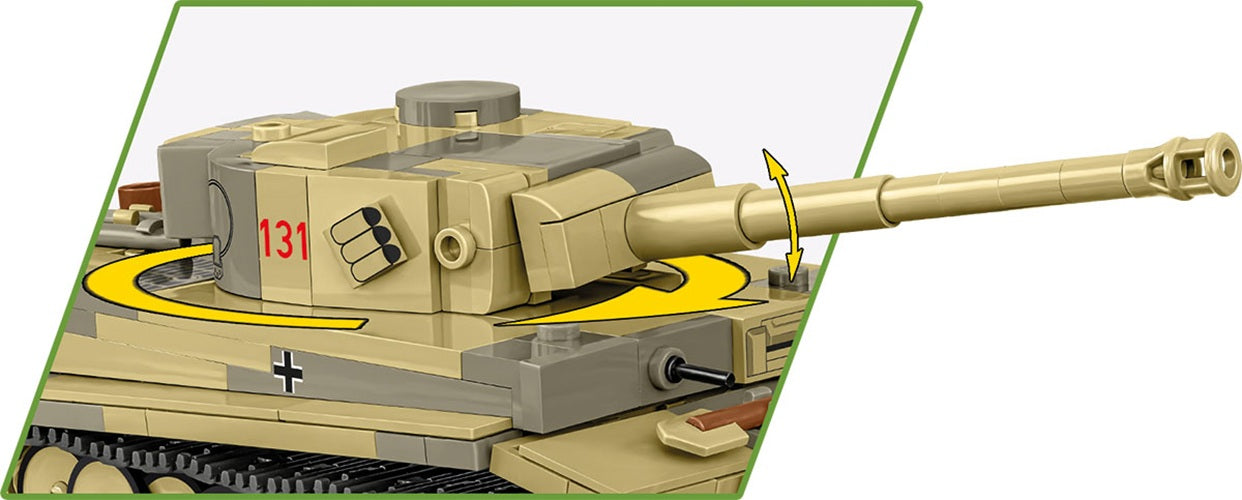 COBI Historical Collection WWII Panzer VI Tiger 1 no. 131 Tank
