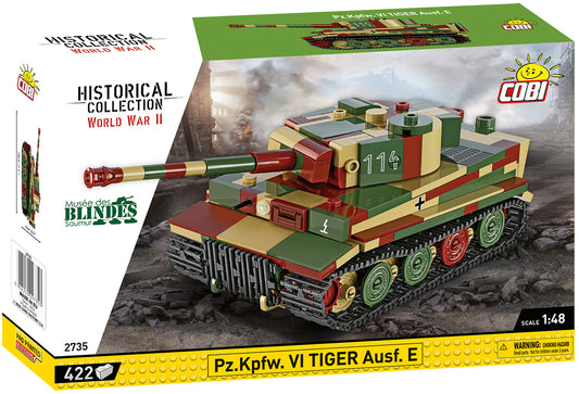 COBI Musee des Blindes Collection Pz.Kpfw. VI TIGER Ausf. E 2-in-1