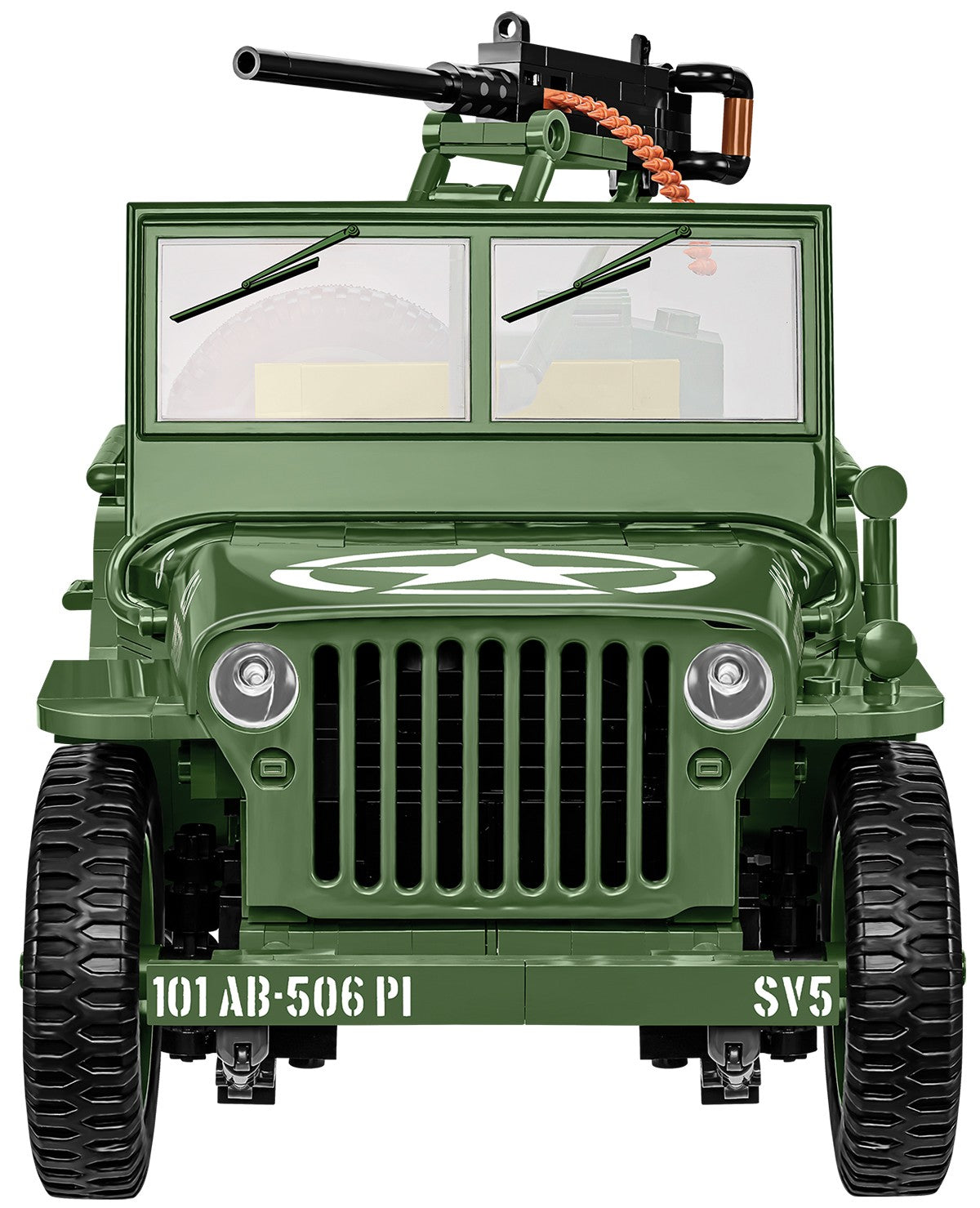 COBI Historical Collection WWII JEEP Willys MB + Trailer 1:12 Scale Vehicle EXECUTIVE EDITION