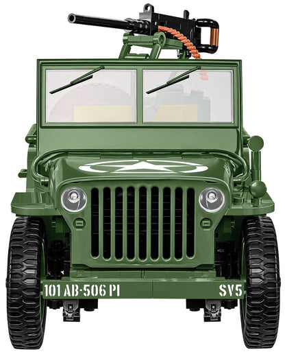 COBI Historical Collection WWII JEEP Willys MB + Trailer 1:12 Scale Vehicle EXECUTIVE EDITION