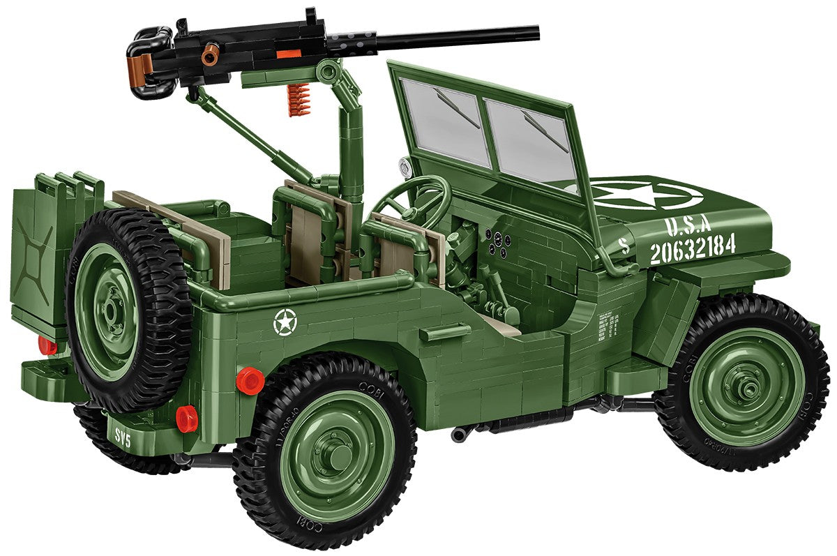 COBI Historical Collection WWII JEEP Willys MB 1:12 Scale Vehicle