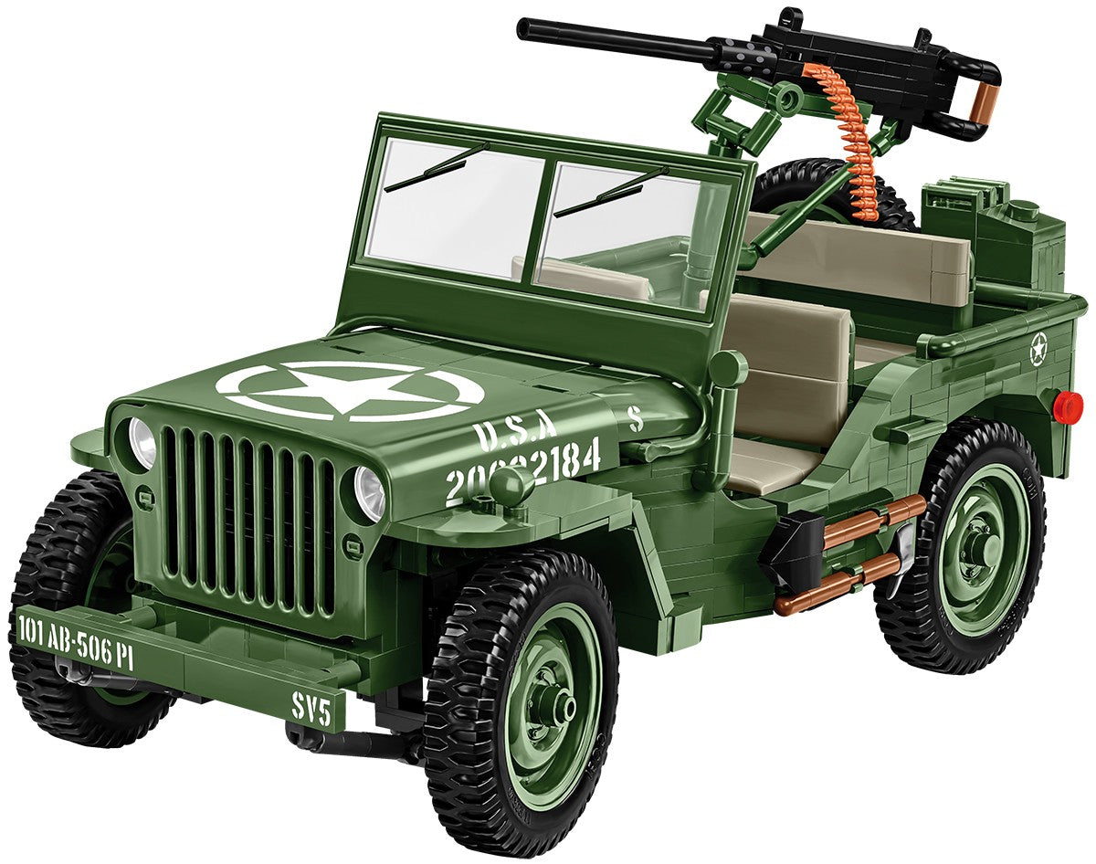 COBI Historical Collection WWII JEEP Willys MB 1:12 Scale Vehicle