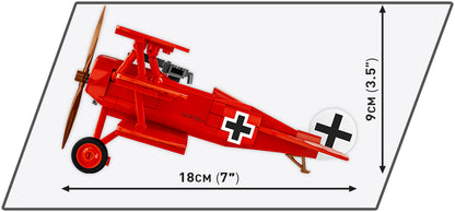 COBI Historical Collection: Great War FOKKER DR.1 "RED BARON" Plane