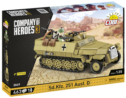 COBI Company of Heroes 3 Sd. Kfz. 251 Ausf. D