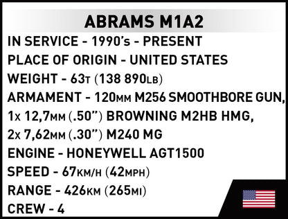COBI Armed Forces Abrams M1A2 Tank
