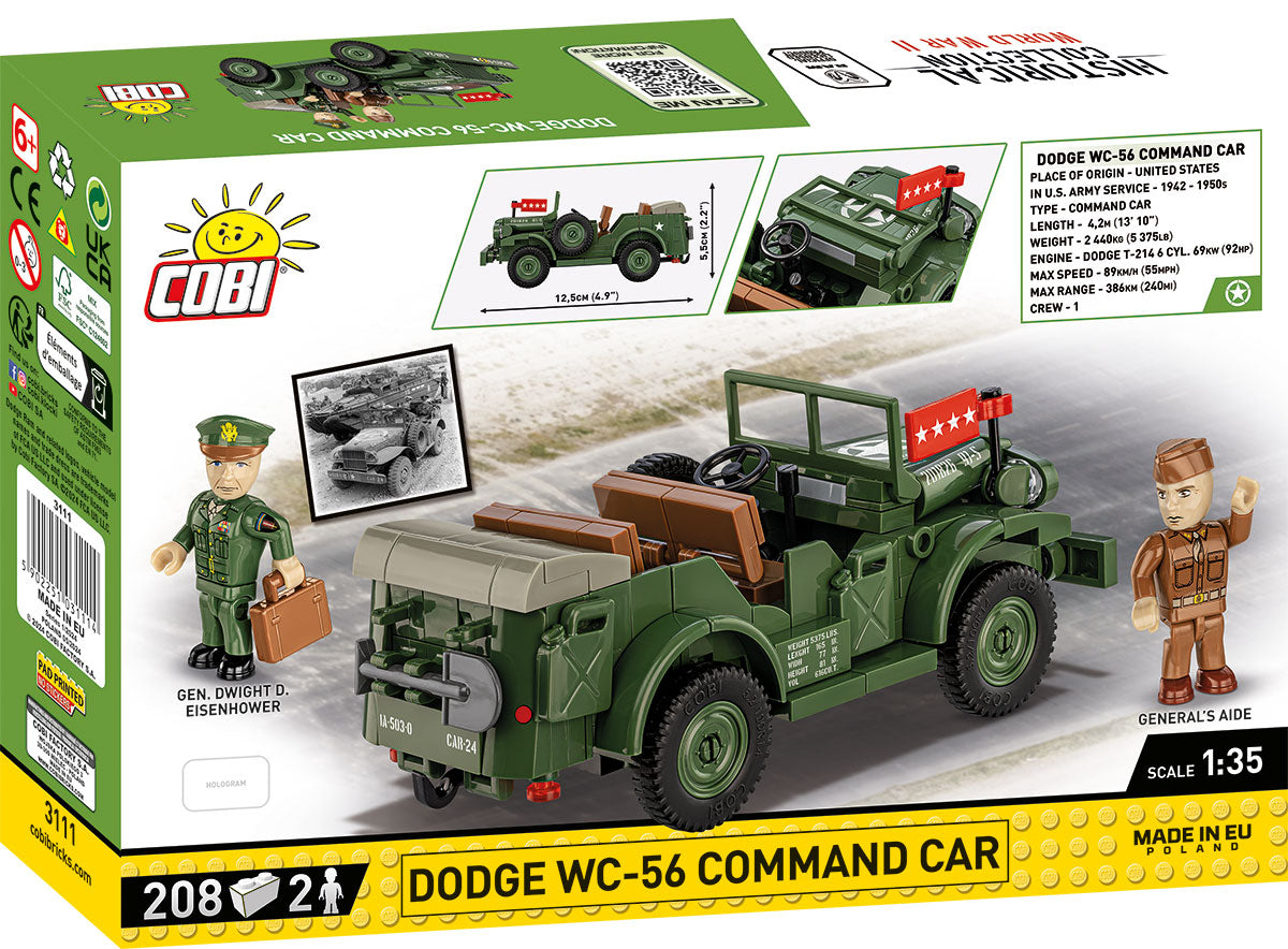 COBI Historical Collection WWII Dodge WC-56 Command Car