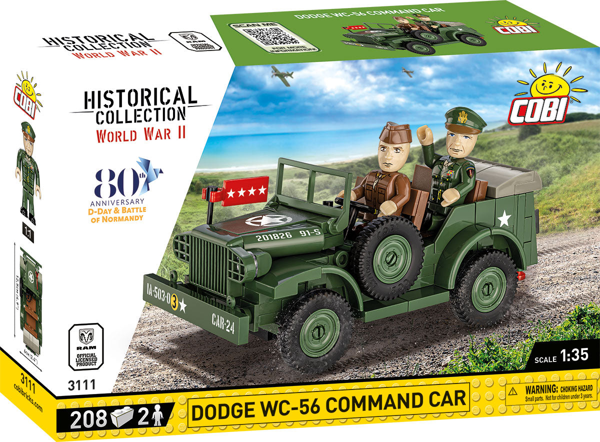 COBI Historical Collection WWII Dodge WC-56 Command Car