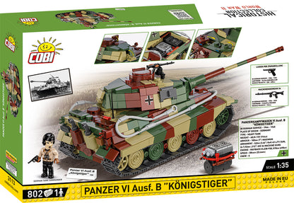 COBI Historical Collection WWII PANZER VI Ausf. B "KONIGSTIGER" Tank