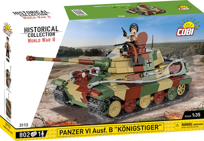 COBI Historical Collection WWII PANZER VI Ausf. B "KONIGSTIGER" Tank