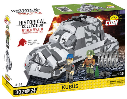 COBI Historical Collection WWII KUBUS Vehicle