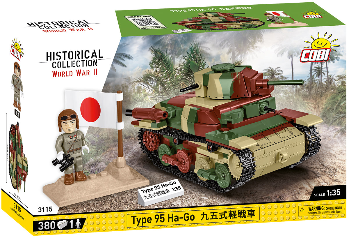 COBI Historical Collection WWII Type 95 Ha-Go Tank