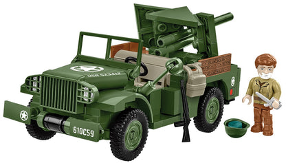 COBI Historical Collection WWII 37mm GMC M6 FARGO Armored Vehicle