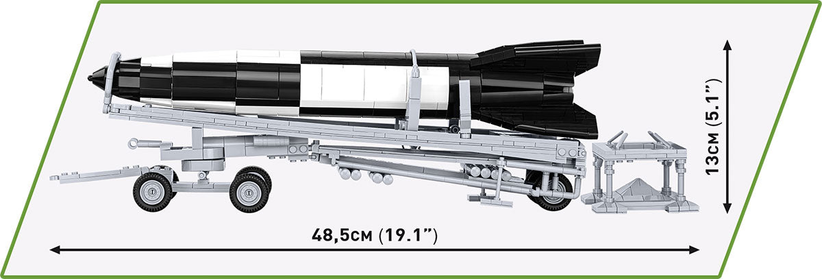 COBI Historical Collection WWII V2 Rocket & Transporter EXECUTIVE EDITION