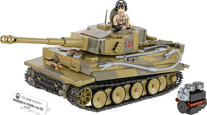 COBI The Tank Museum Historical Collection WWII PANZER VI TIGER I no. 131 Tank Model