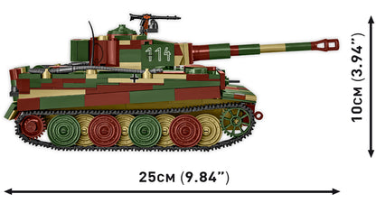 COBI Musee des Blindes Historical Collection WWII Pz.Kpfw. VI Tiger Ausf. E Tank Vehicle Model