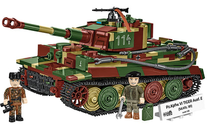 COBI Musee des Blindes Historical Collection WWII Pz.Kpfw. VI Tiger Ausf. E Tank Vehicle Model