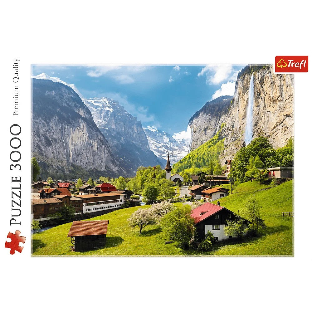 Trefl 3000 piece Jigsaw Puzzle, Lauterbrunnen, Switzerland