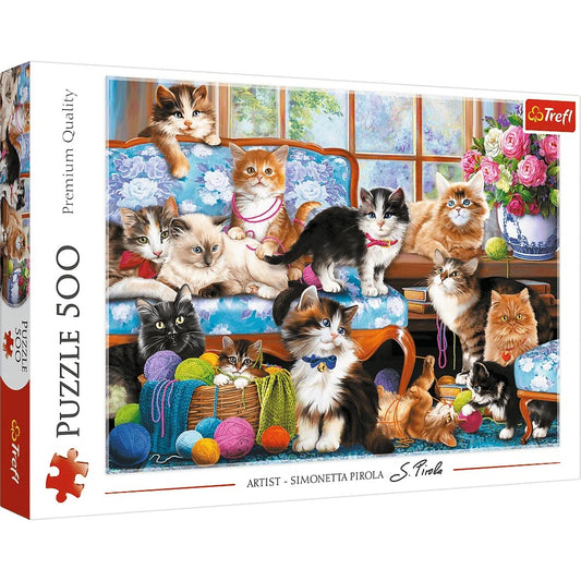 Trefl Funny Dogs Faces Jigsaw Puzzle - 1000pc