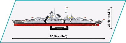 COBI Historical Collection World War II Battleship Bismarck, EXECUTIVE EDITION