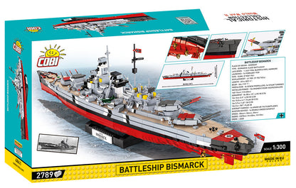 COBI Historical Collection World War II Battleship Bismarck