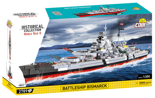 COBI Historical Collection World War II Battleship Bismarck