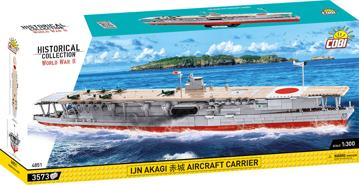 COBI Historical Collection WW II - IJN AKAGI Imperial Japanese Navy Fleet Carrier