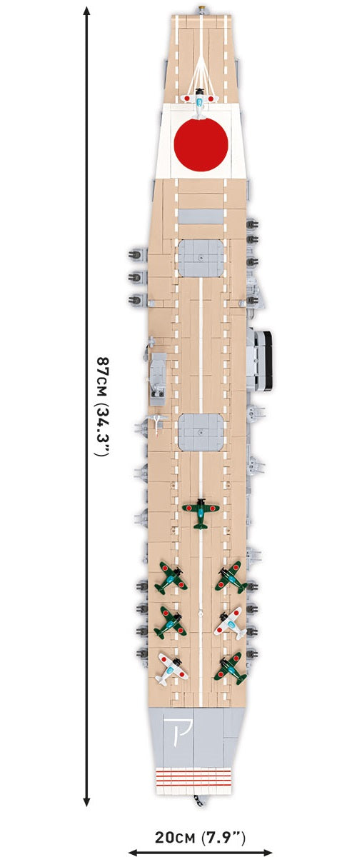 COBI Historical Collection WW II - IJN AKAGI Imperial Japanese Navy Fleet Carrier