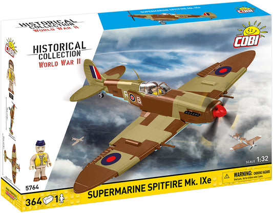 COBI Historical Collection WWII Supermarine Spitfire Mk. IXe, 364 Pieces