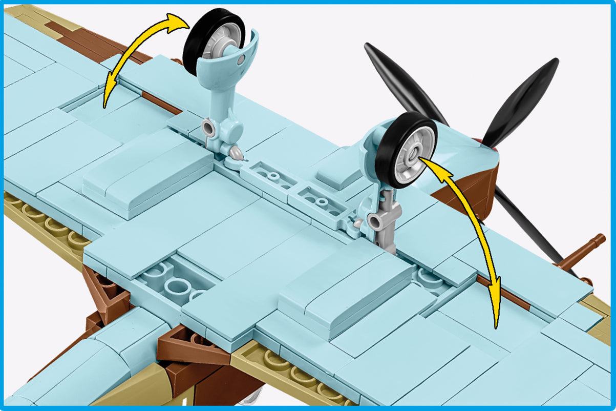COBI Historical Collection WWII Supermarine Spitfire Mk. IXe, 364 Pieces
