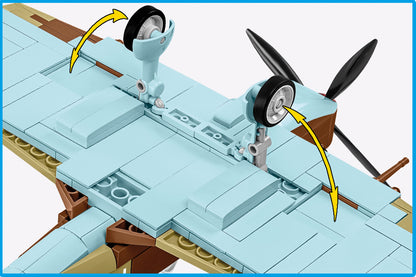 COBI Historical Collection WWII Supermarine Spitfire Mk. IXe, 364 Pieces