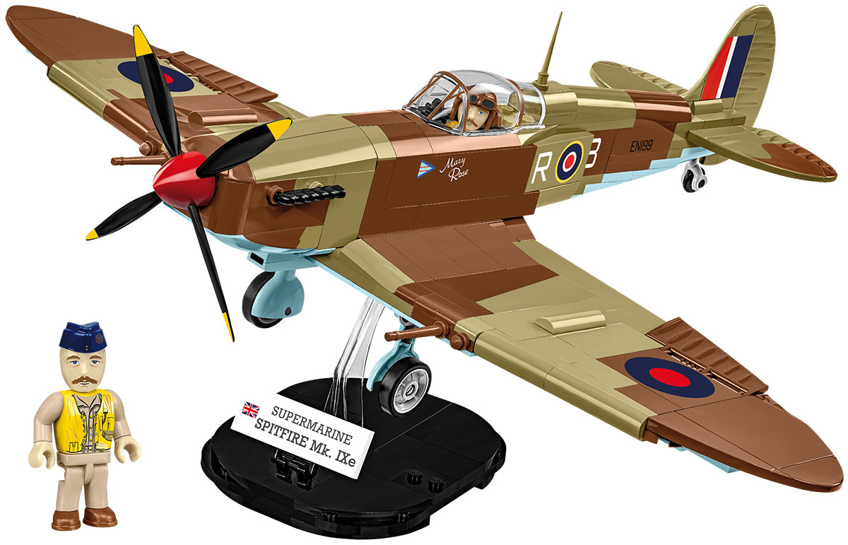 COBI Historical Collection WWII Supermarine Spitfire Mk. IXe, 364 Pieces