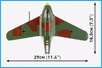 COBI Historical Collection WWII Messerschmitt Me 163B Komet, 543 Pieces