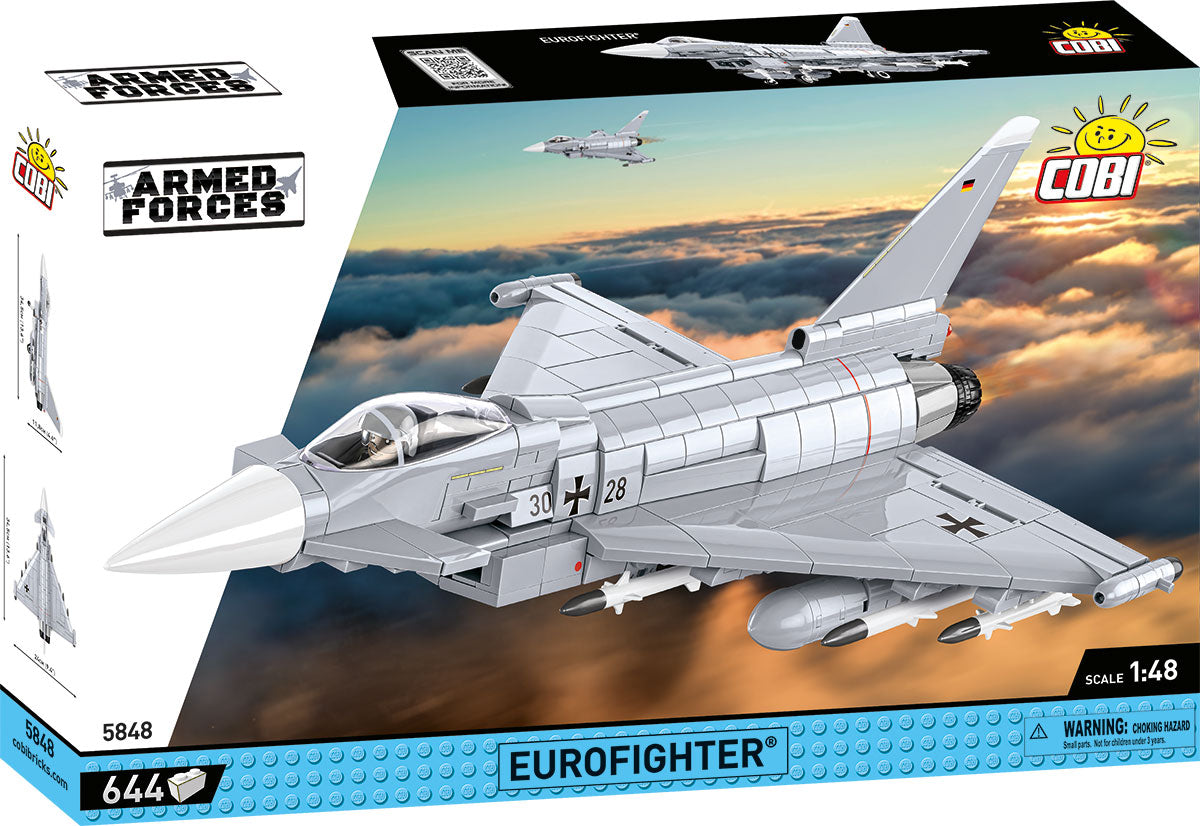 COBI Armed Forces EUROFIGHTER (GERMANY) Historical Plane