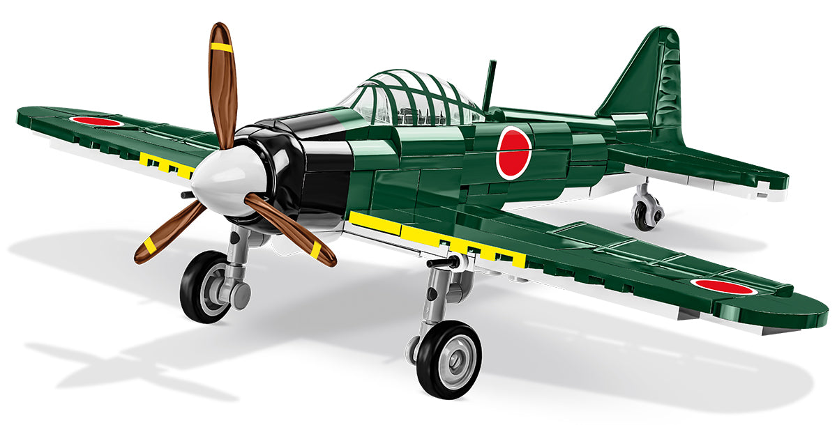 COBI Historical Collection WII MITSUBISHI A6M2 "ZERO" Japanese Fighter Plane