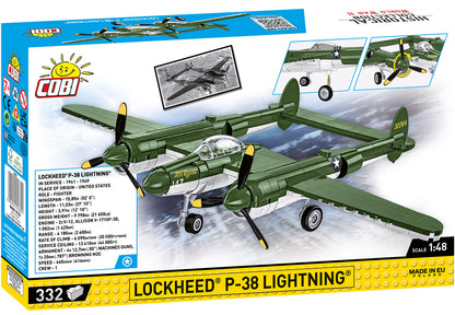 COBI Historical Collection WWII Lockheed® P-38 LIGHTNING® Plane