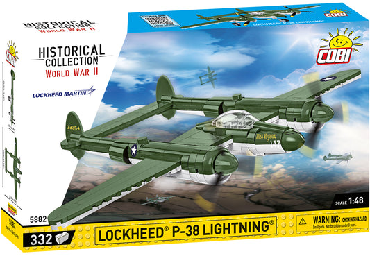 COBI Historical Collection WWII Lockheed® P-38 LIGHTNING® Plane