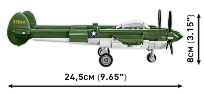 COBI Historical Collection WWII Lockheed® P-38 LIGHTNING® Plane