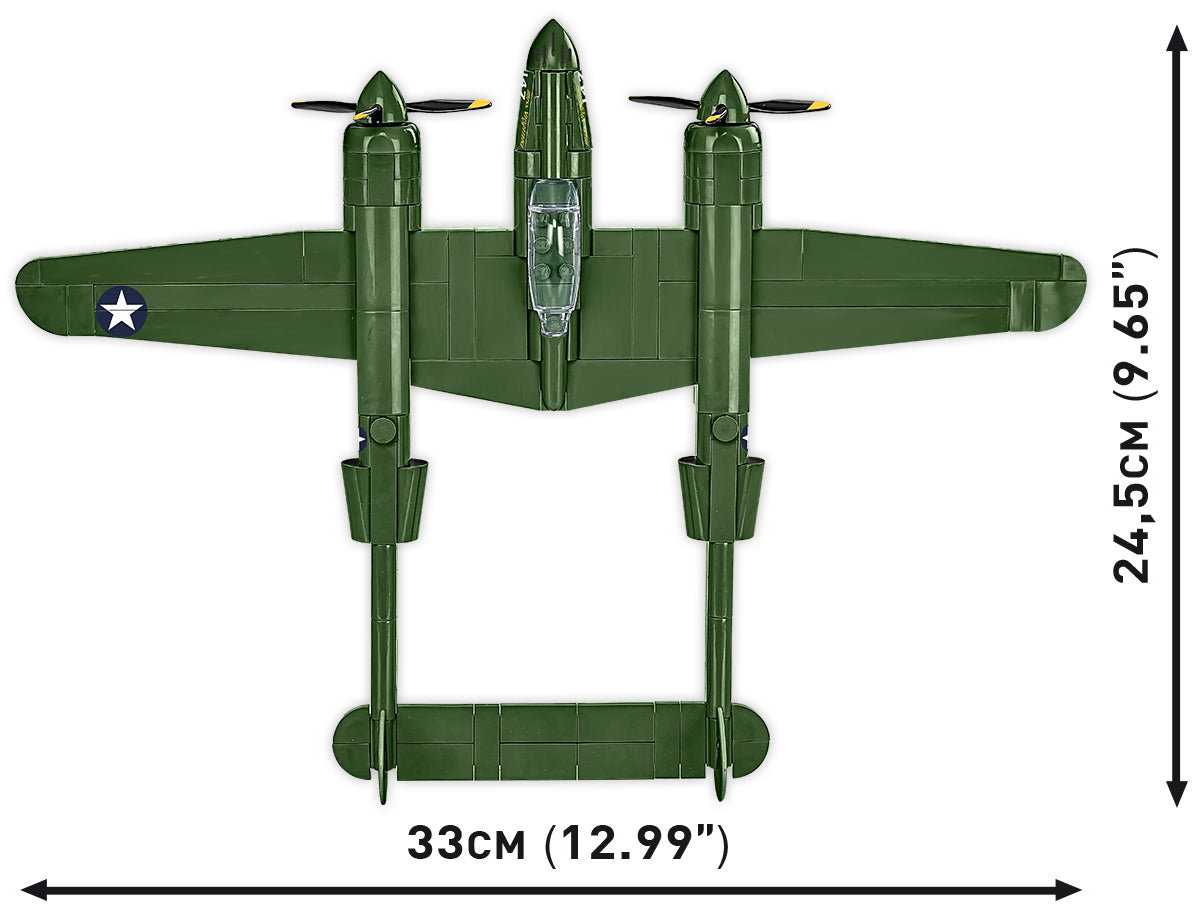 COBI Historical Collection WWII Lockheed® P-38 LIGHTNING® Plane