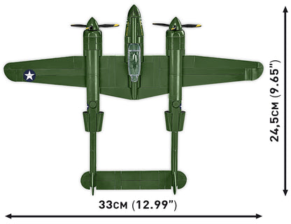 COBI Historical Collection WWII Lockheed® P-38 LIGHTNING® Plane