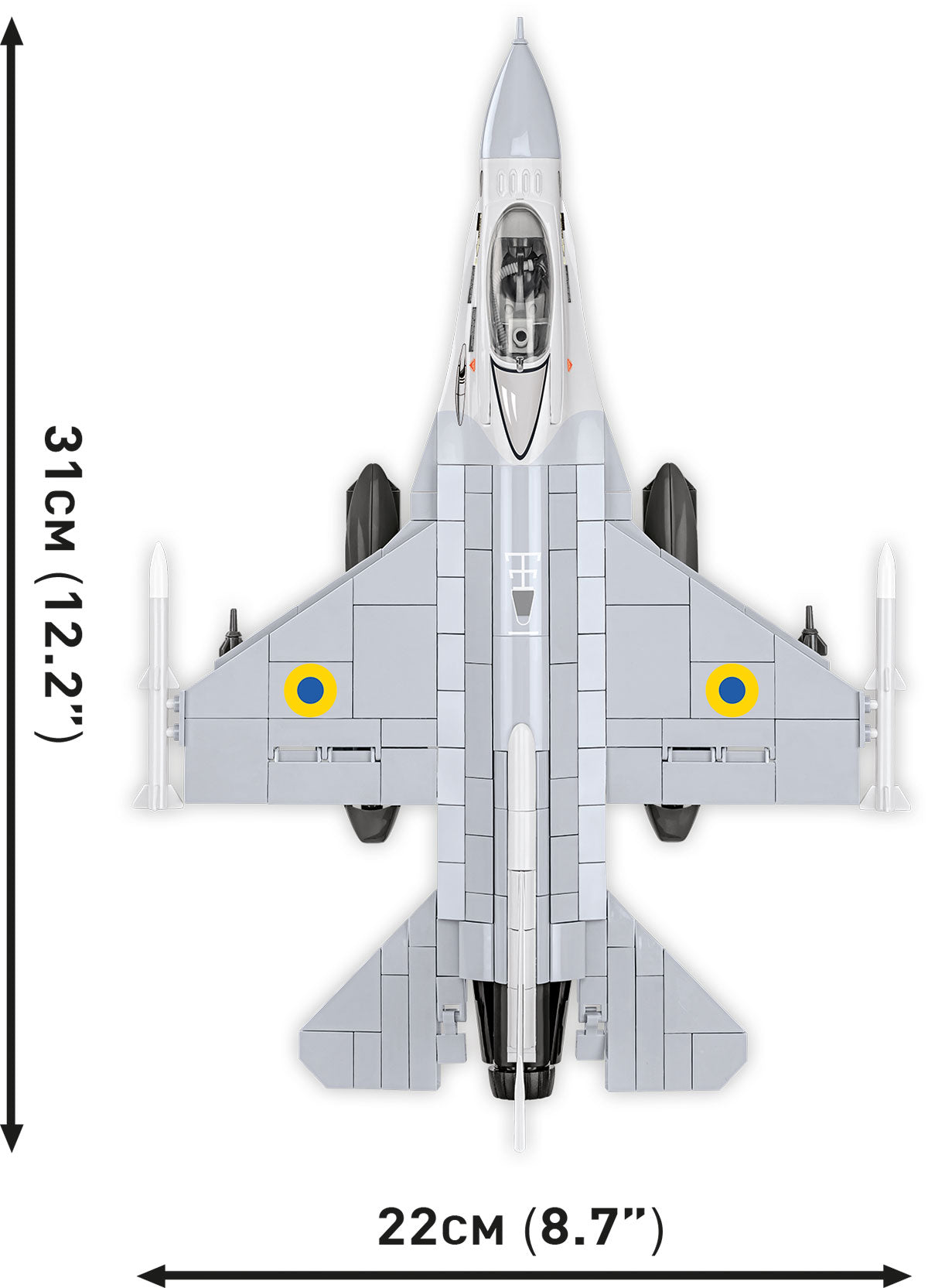 COBI Armed Forces F-16 Fighting Falcon