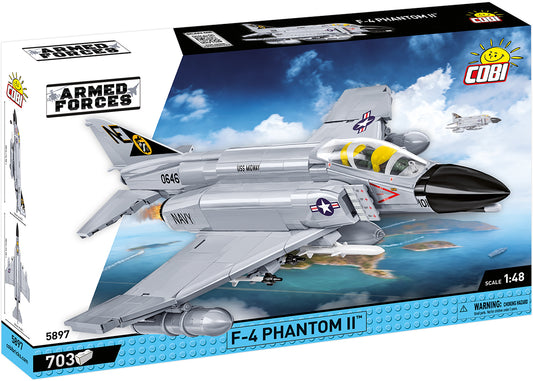 COBI Armed Forces F-4 Phantom II Aircraft Carrier