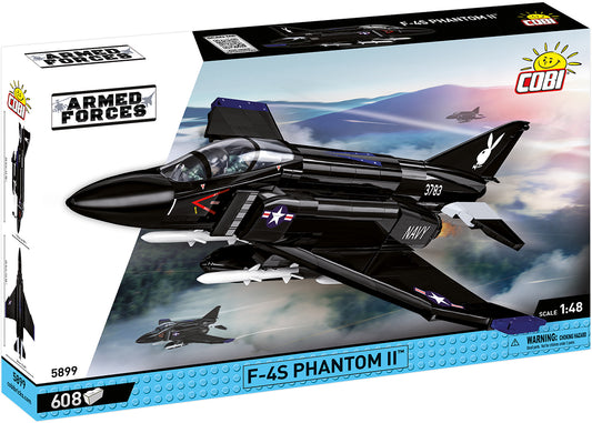 COBI Armed Forces F-4S Phantom II Aircraft Carrier