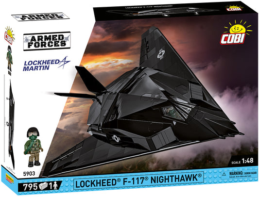 COBI Armed Forces F-117® Nighthawk® Aircraft Building Set