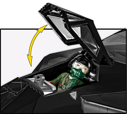 COBI Armed Forces F-117® Nighthawk® Aircraft Building Set