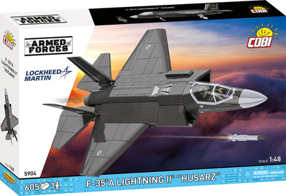 COBI Armed Forces F-35A Lightning II "HUSARZ", 605 Pieces