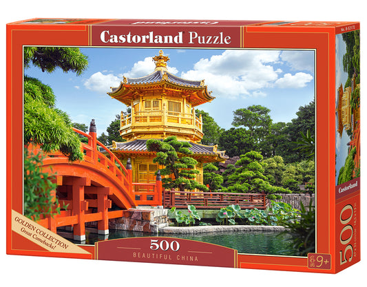Castorland Beautiful China 500 Piece Jigsaw Puzzle