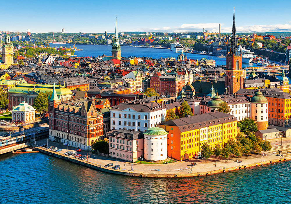 Castorland The Old Town of Stockholm, Sweden 500 Piece Jigsaw Puzzle