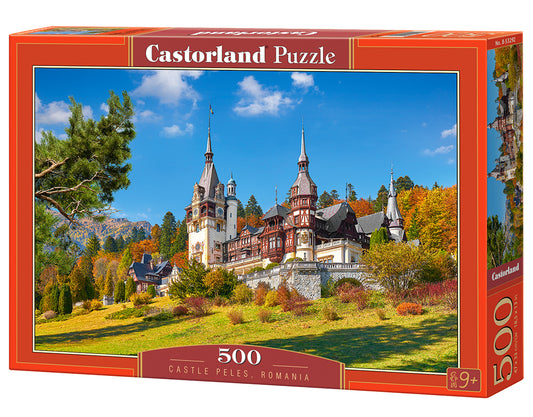 Castorland Castle Peles, Romania 500 Piece Jigsaw Puzzle