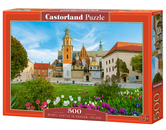 Castorland Wawel Castle in Krakow, Poland 500 Piece Jigsaw Puzzle