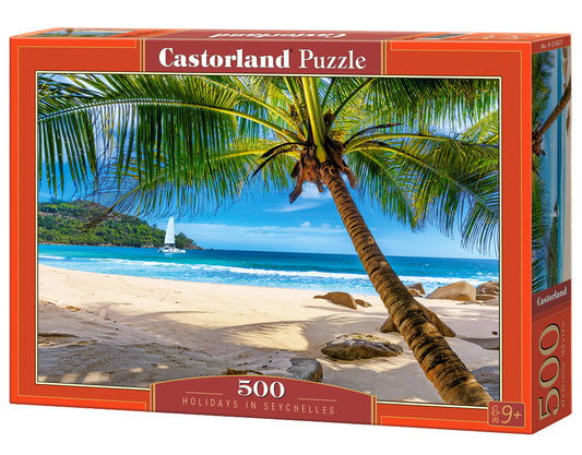Castorland Holidays in Seychelles 500 Piece Jigsaw Puzzle